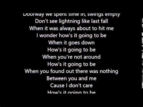 lyrics how's it gonna be